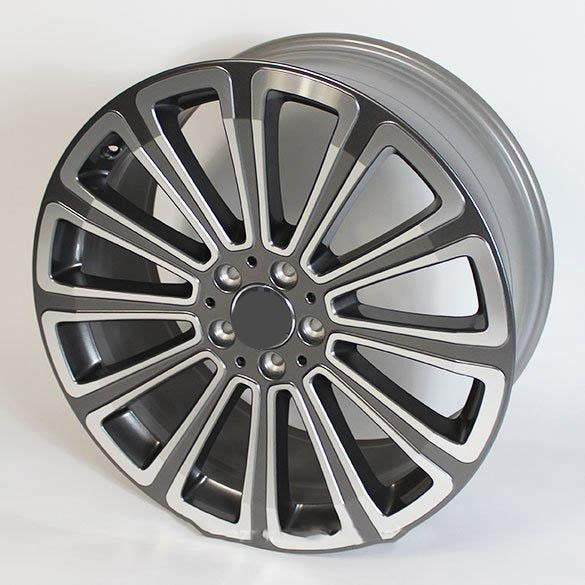 FORGED WHEELS 세트 GLK X204 12스포크 휠 히말라야 그레이 메르세데스 벤츠 전차 87용