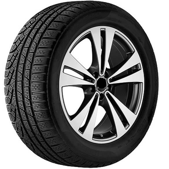 메르세데스 벤츠 GLC X253 5-더블 스포크, C-클래스, GLE, CLS, E-클래스, S-클래스, G-클래스, AMG GT, V-클래스 M76용 단조 휠
