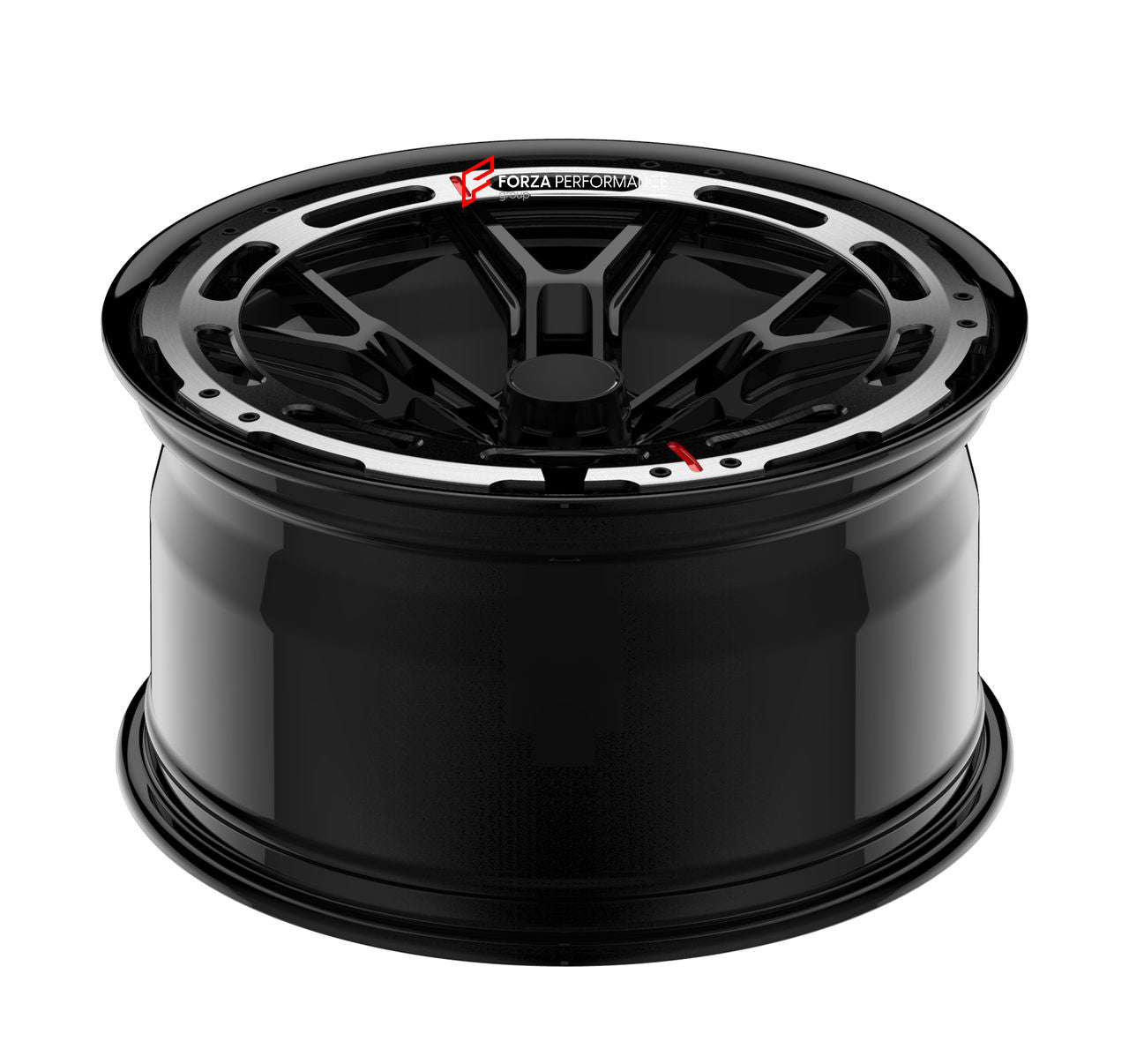 PORSCHE용 Aerodisc ADP-1이 장착된 단조 휠