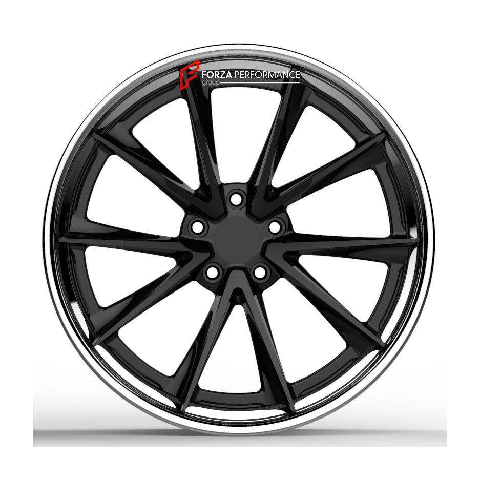 HRE 3-PIECE STYLE 21 INCH FORGED WHEELS RIMS for TESLA MODEL S PLAID 2023