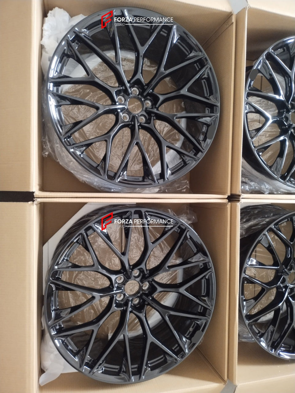 HRE SERIES P2 P200 STYLE 23 INCH FORGED WHEELS RIMS for BMW X7 G07 LCI 2024