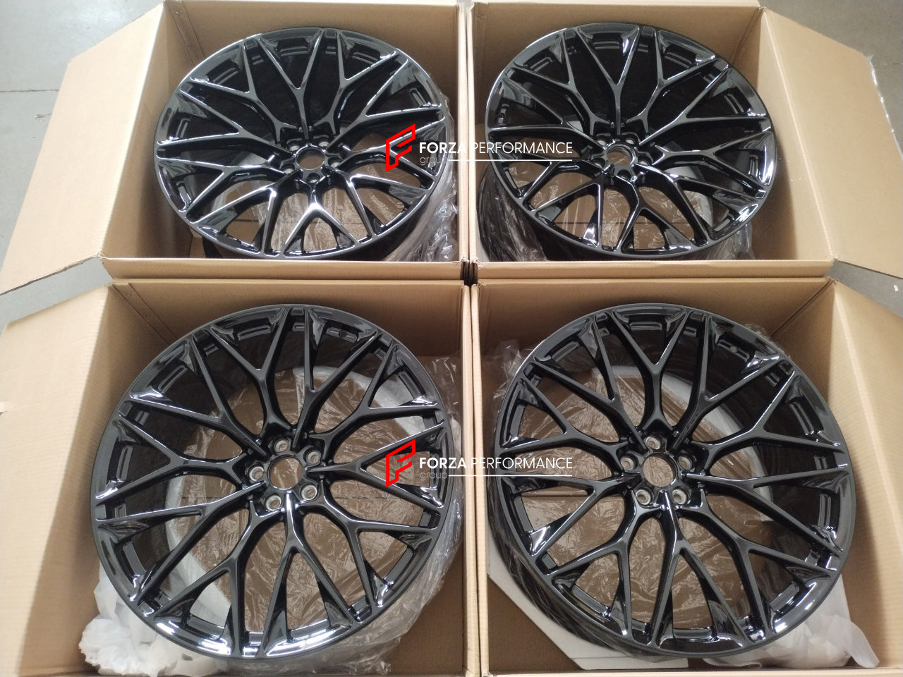 HRE SERIES P2 P200 STYLE 23 INCH FORGED WHEELS RIMS for BMW X7 G07 LCI 2024