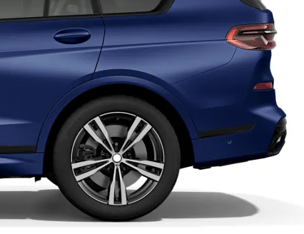 DOUBLE SPOKE M BICOLOR 754 STYLE OEM DESIGN FORGED WHEELS RIMS FOR BMW X7 G07 LCI xDrive40i xDrive40d M60 xDrive 2022+