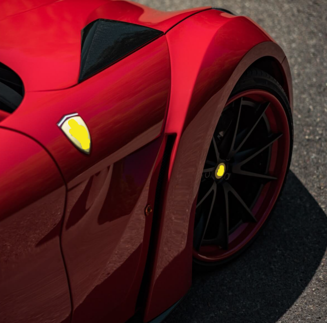 FERRARI F12 BERLINETTA용 애프터마켓 3피스 단조 휠