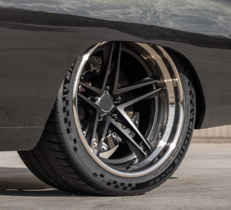 DODGE CHARGER HELLRAISER용 애프터마켓 3피스 단조 휠