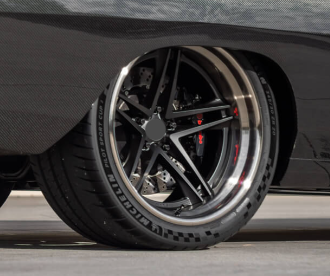 DODGE CHARGER HELLRAISER용 애프터마켓 3피스 단조 휠
