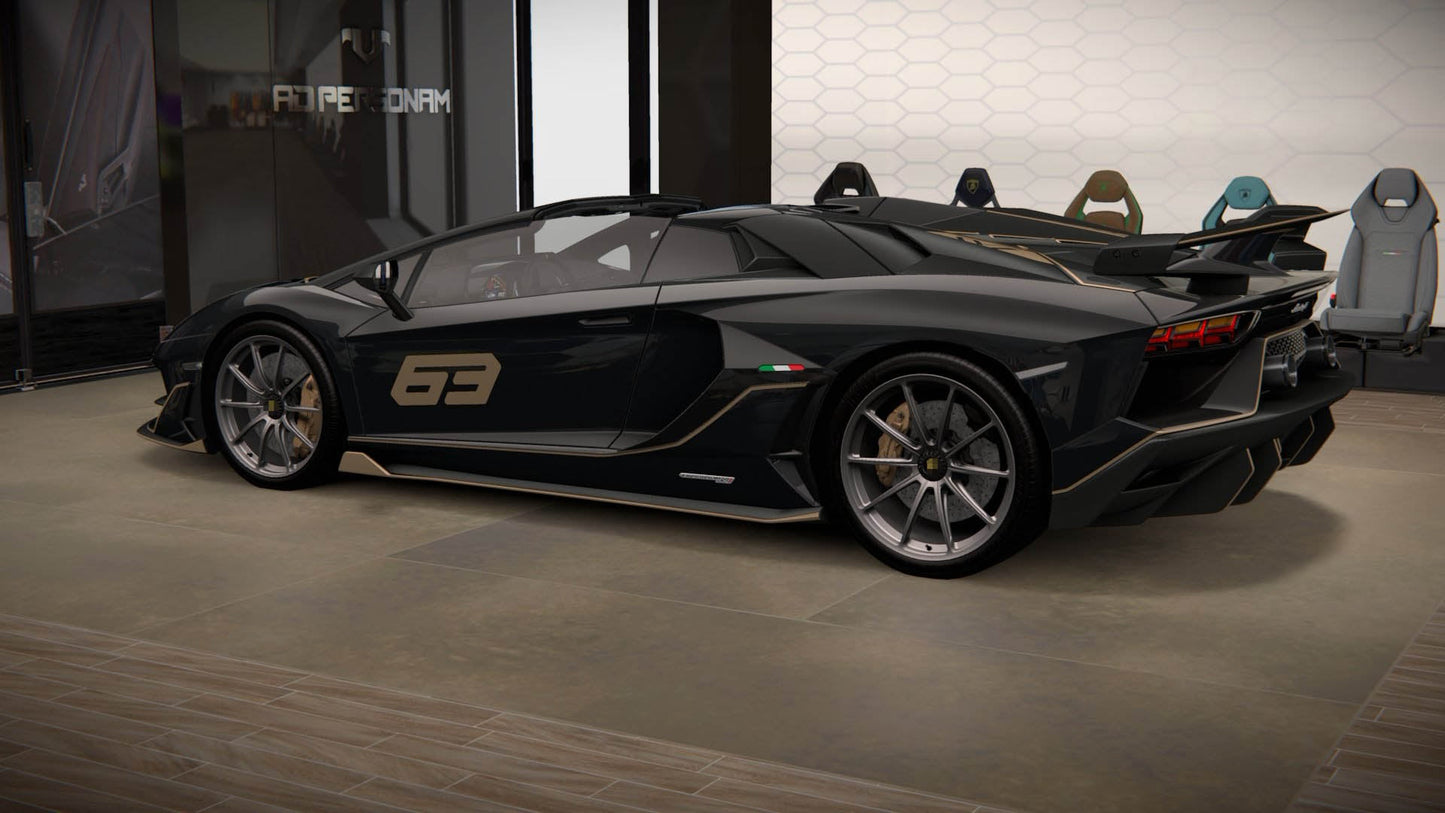 단조 휠 Lamborghini Urus, Huracán, Aventador, Murciélago, Gallardo용 Nireo 단조 매트 티타늄