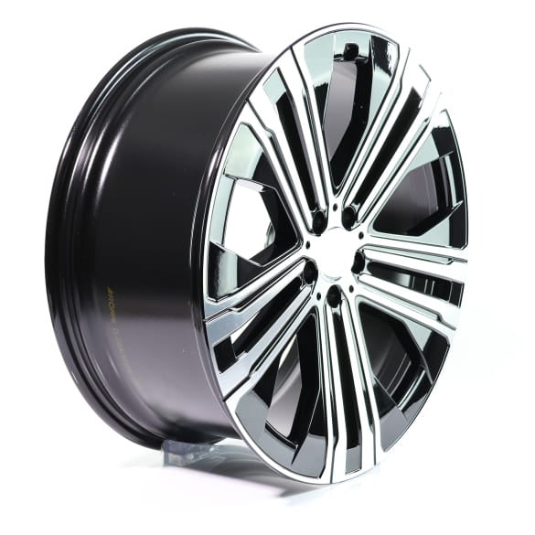 We manufacture premium quality forged wheels rims for Mercedes-benz EQS V297 2022+ in any design, size, color. Wheels size: Front 21 x 9,5 ET 41,5 Rear 21 x 9,5 ET 41,5 PCD: 5 x 112 CB: 66,6 Highlights: Genuine Mercedes-Benz rims 5-double-spoke wheel Colour: black high-sheen Forged wheels can be produced in any wheel specs by your inquiries and we can provide our specs