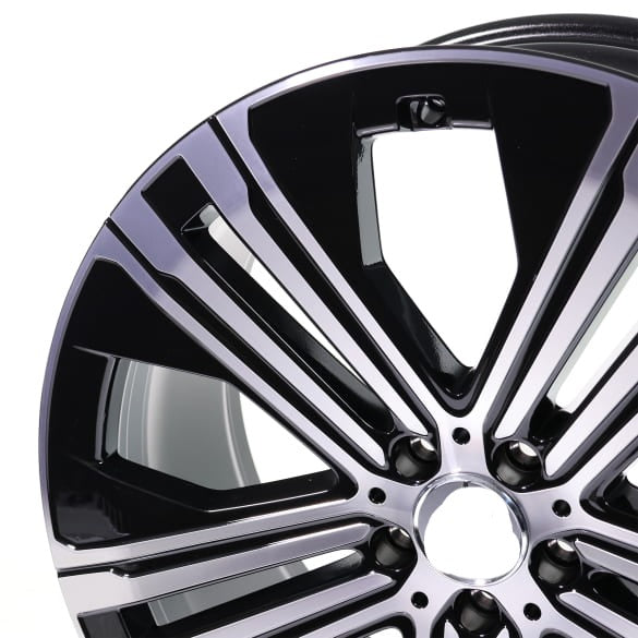 We manufacture premium quality forged wheels rims for Mercedes-benz EQS V297 2022+ in any design, size, color. Wheels size: Front 21 x 9,5 ET 41,5 Rear 21 x 9,5 ET 41,5 PCD: 5 x 112 CB: 66,6 Highlights: Genuine Mercedes-Benz rims 5-double-spoke wheel Colour: black high-sheen Forged wheels can be produced in any wheel specs by your inquiries and we can provide our specs