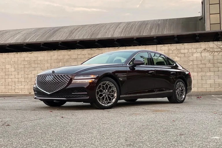 OEM GENESIS We manufacture premium quality forged wheels rims for GENESIS G80 RG3 2020+ in any design, size, color. Wheels size: Front 20 x 8.5 ET 43.5 Rear 20 x 9.5 ET 56 PCD: 5 x 114.3 CB: 67.1 Forged wheels can be produced in any wheel specs by your inquiries and we can provide our specs