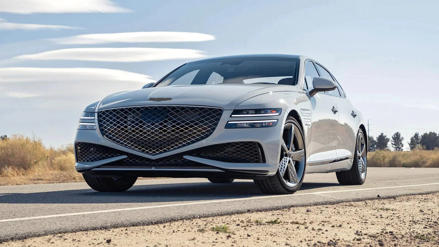 OEM GENESIS OEM We manufacture premium quality forged wheels rims for GENESIS G80 RG3 2020+ in any design, size, color. Wheels size: Front 20 x 8.5 ET 43.5 Rear 20 x 9.5 ET 56 PCD: 5 x 114.3 CB: 67.1 Forged wheels can be produced in any wheel specs by your inquiries and we can provide our specs