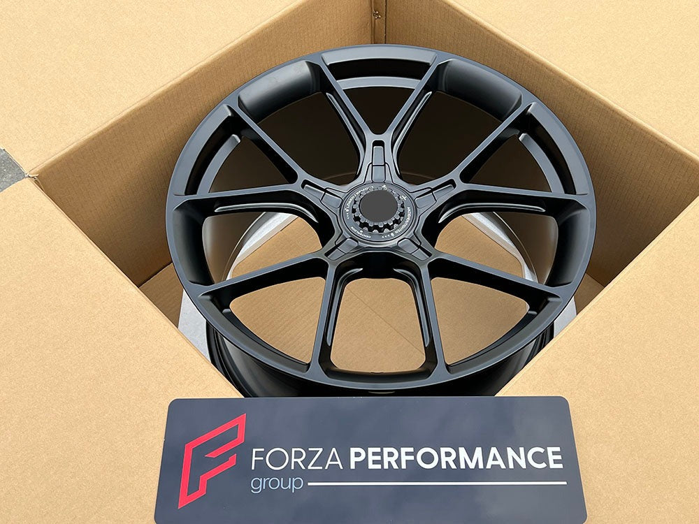20"/21" 992 911 GT3 다크 실버 디자인의 단조 휠 세트