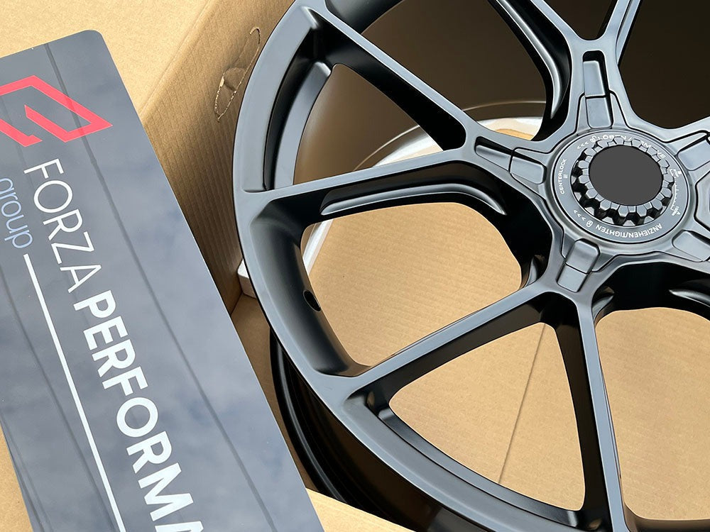 20"/21" 992 911 GT3 다크 실버 디자인의 단조 휠 세트