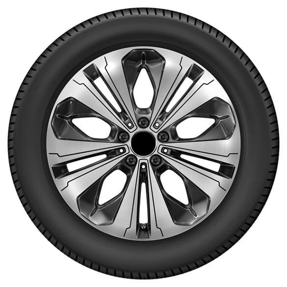 We manufacture premium quality forged wheels rims for Mercedes-benz EQC N293 2019+ in any design, size, color. Wheels size: Front 19 x 7,5 ET 32 Rear 19 x 8 ET 34 PCD: 5 x 112 CB: 66,6 Highlights: genuine Mercedes-Benz rims 5-doublespoke-wheel colour: black shiny / glossy front Forged wheels can be produced in any wheel specs by your inquiries and we can provide our specs