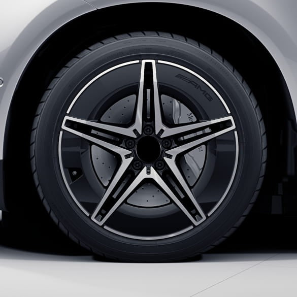 We manufacture premium quality forged wheels rims for Mercedes-benz EQS V297 2022+ in any design, size, color. Wheels size: Front 19 x 8 ET 30,5 Rear 19 x 8 ET 30,5 PCD: 5 x 112 CB: 66,6 Highlights: genuine Mercedes-AMG rims 5-double-spoke-wheel colour: black / glossy front Forged wheels can be produced in any wheel specs by your inquiries and we can provide our specs