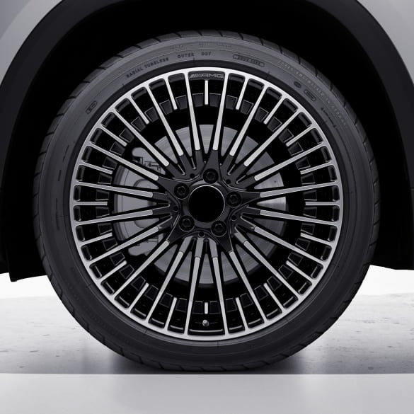 We manufacture premium quality forged wheels rims for Mercedes-benz EQA H243 2021+, EQB X243 2021+ in any design, size, color. Wheels size: Front 20 x 8,5 ET 50,5 Rear 20 x 8,5 ET 50,5 PCD: 5 x 112 CB: 66,6 Highlights: genuine Mercedes-Benz AMG rims multi-spoke-design colour: black high-sheen