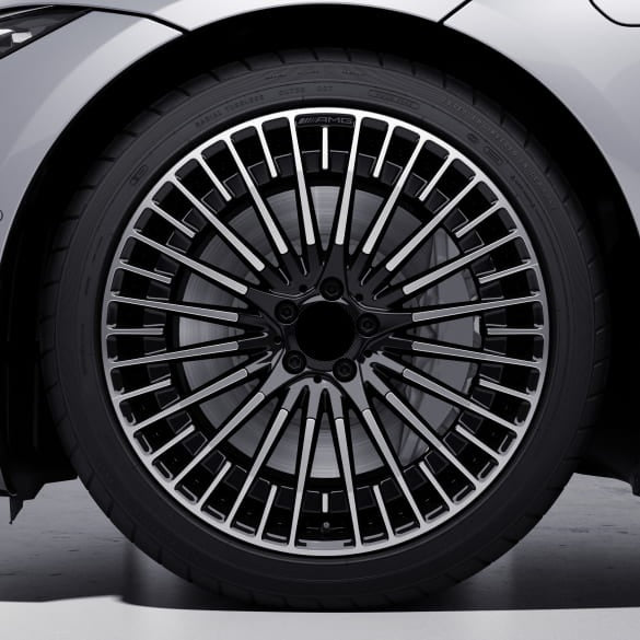 We manufacture premium quality forged wheels rims for Mercedes-benz EQS V297 2022+ in any design, size, color. Wheels size: Front 21 x 10 ET 47 Rear 21 x 10 ET 47 PCD: 5 x 112 CB: 66,6 Highlights: genuine Mercedes-Benz AMG rims multi-spoke wheel colour: black high-sheen Forged wheels can be produced in any wheel specs by your inquiries and we can provide our specs
