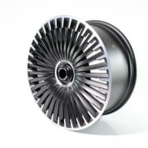 We manufacture premium quality forged wheels rims for Mercedes-benz EQE 43 AMG V295 2022+ in any design, size, color. Wheels size: Front 21 x 9,5 ET 52 Rear 21 x 10,5 ET 67 PCD: 5 x 112 CB: 66,6 Highlights: Genuine Mercedes-AMG Black matt Multi-spokes Forged wheels can be produced in any wheel specs by your inquiries and we can provide our specs