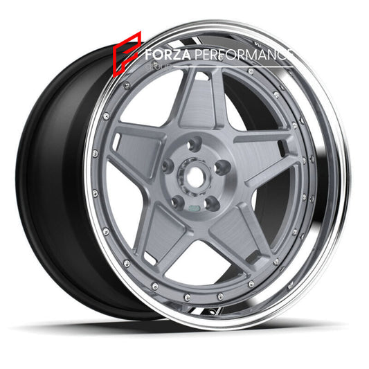 MV FORGED HERITAGE RS55 STYLE 3-PIECE 2-PIECE FORGED WHEELS RIMS for ALL MODELS