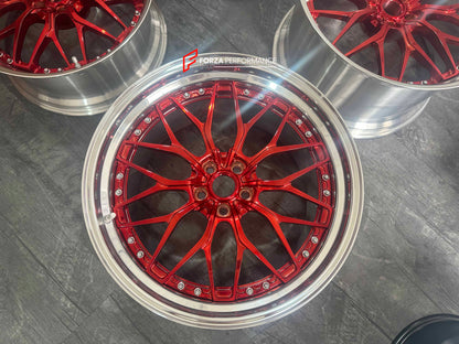 ANRKY RETRO RS-1 20 21 INCH FORGED WHEELS RIMS for LAMBORGHINI HURACAN LP580 LP610 SPYDER