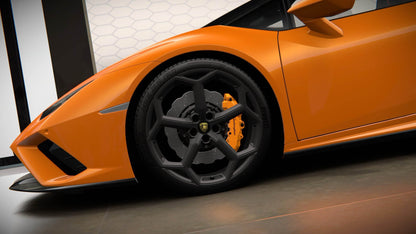 Lamborghini Urus, Huracán, Aventador, Murciélago, Gallardo를 위한 단조 휠 Aesir 디자인