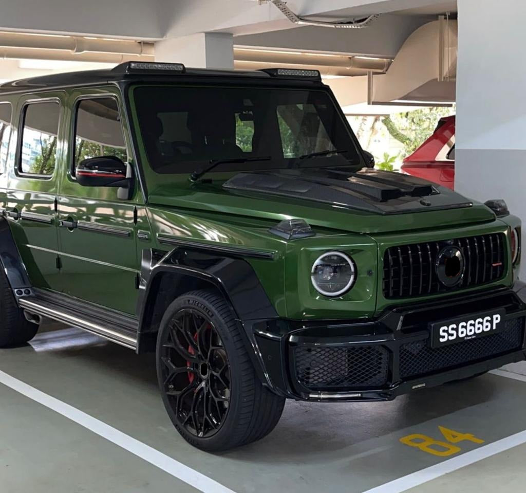 We produced premium quality forged wheels rims for  MERCEDES BENZ G CLASS G63 G500  Our wheels sizes:   Front 24 x 10 ET 20  Rear 24 x 10 ET 20  Finishing: Glossy Black  Forged wheels can be produced in any wheel specs by your inquiries and we can provide our specs