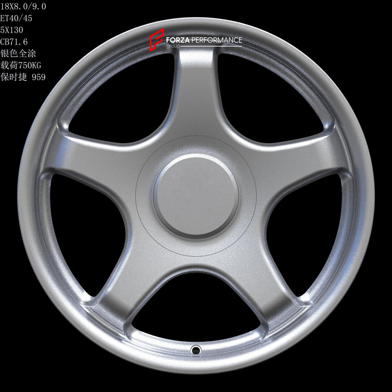 FORGED WHEELS RIMS 18 INCH FOR PORSCHE 959